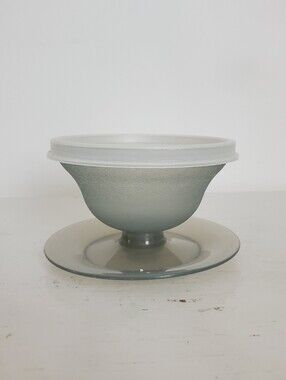 Vintage Tupperware Dessert Pudding Cup With Tupper Seal Lid